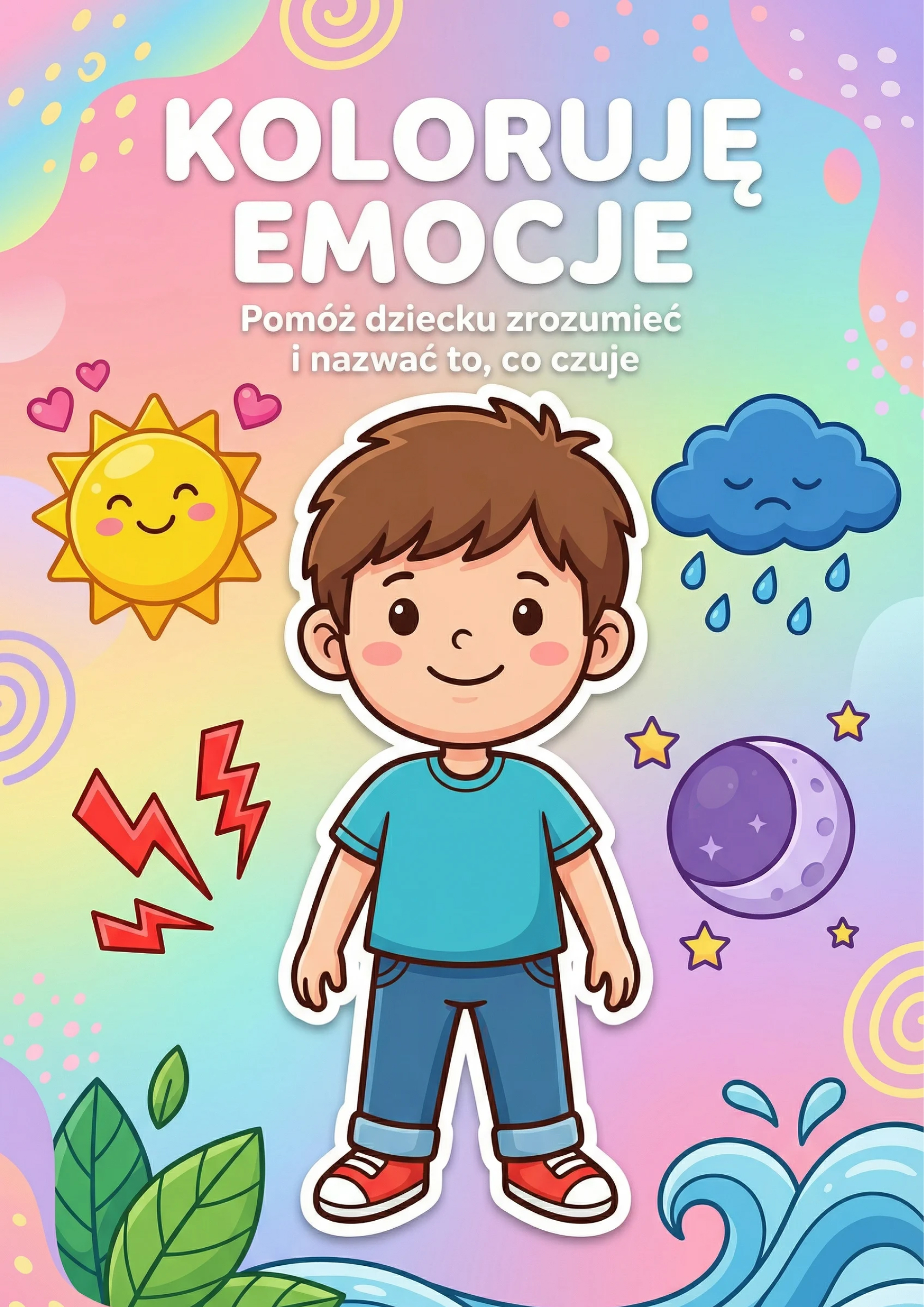 Okładka ebooka Koloruję Emocje